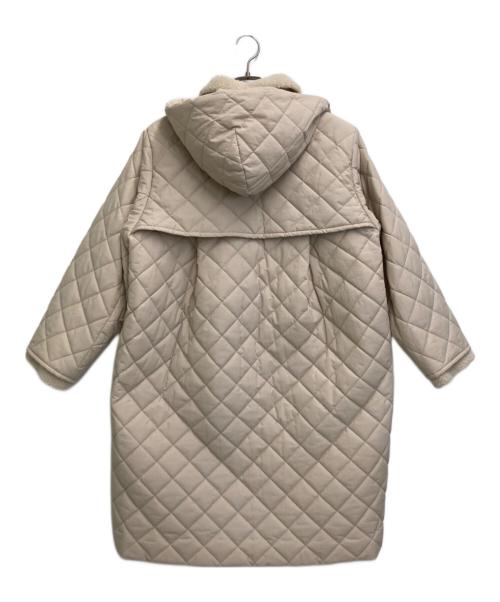 YORI（ヨリ）yori (ヨリ) ボア キルティングコート アイボリー サイズ:freeの古着・服飾アイテム