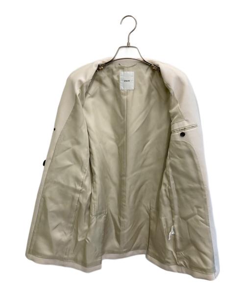 ebure（エブール）EBURE (エブール) ダブルテーラードジャケット アイボリー サイズ:36の古着・服飾アイテム