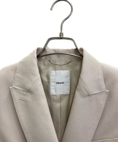 ebure（エブール）EBURE (エブール) ダブルテーラードジャケット アイボリー サイズ:36の古着・服飾アイテム