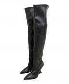 semi-coutureセミクチュール）の古着「ロングブーツ」｜ブラック