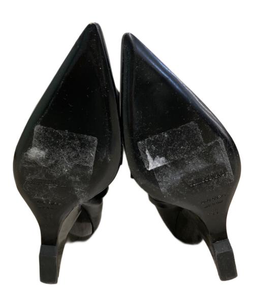 semi-couture（セミクチュール）SEMI-COUTURE (セミクチュール) ロングブーツ ブラック サイズ:24.5の古着・服飾アイテム