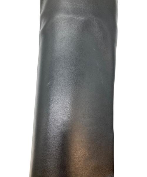 semi-couture（セミクチュール）SEMI-COUTURE (セミクチュール) ロングブーツ ブラック サイズ:24.5の古着・服飾アイテム