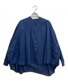 mizuiro-ind（ミズイロインド）の古着「ブラウス」｜ブルー