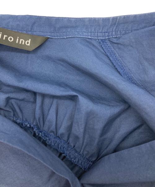 mizuiro-ind（ミズイロインド）mizuiro-ind (ミズイロインド) ブラウス ブルー サイズ:-の古着・服飾アイテム