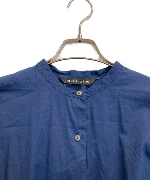 mizuiro-ind（ミズイロインド）mizuiro-ind (ミズイロインド) ブラウス ブルー サイズ:-の古着・服飾アイテム