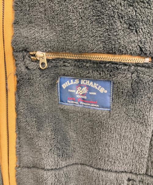 BILLS KHAKIS（ビルズカーキ）BILLS KHAKIS (ビルズカーキ) フリースジャケット ブラック サイズ:Mの古着・服飾アイテム