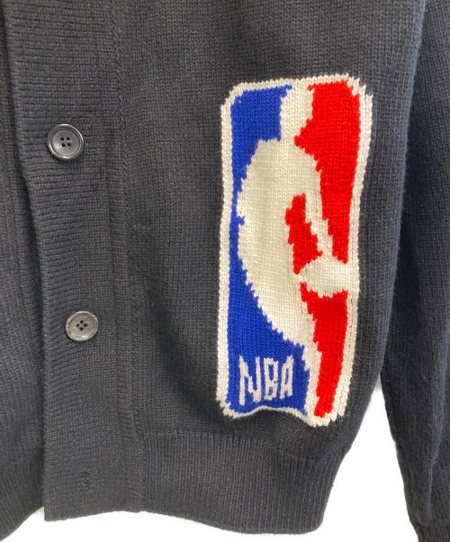 LOUIS VUITTON（ルイ ヴィトン）LOUIS VUITTON (ルイ ヴィトン) NBA (エヌビーエー) NBA ジャイアント モノグラム ロゴ カーディガン ブラック サイズ:Mの古着・服飾アイテム