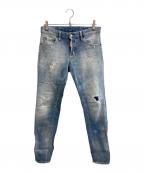 DSQUARED2ディースクエアード）の古着「デニムパンツ」｜インディゴ