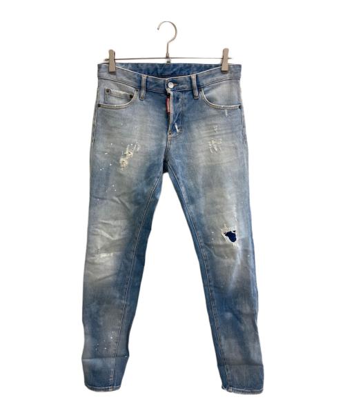 DSQUARED2（ディースクエアード）DSQUARED2 (ディースクエアード) デニムパンツ インディゴ サイズ:46の古着・服飾アイテム