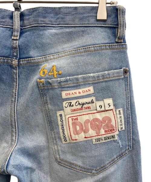 DSQUARED2（ディースクエアード）DSQUARED2 (ディースクエアード) デニムパンツ インディゴ サイズ:46の古着・服飾アイテム