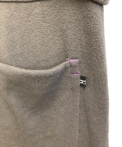 ELCHELE（エルチェレ）ELCHELE (エルチェレ) 25ss EPIC RIB PAINTER OVERALLS グレー サイズ:38の古着・服飾アイテム