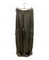 NOUNLESS (ナウンレス) SHINY POCKET WIDE PANTS グリーン サイズ:SIZE 2：9000円