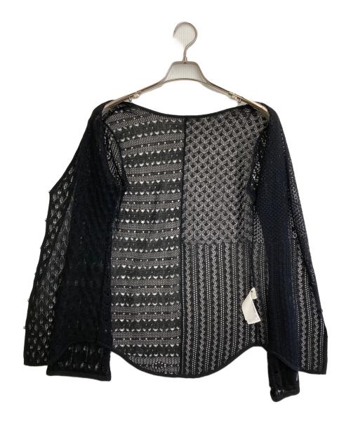Ameri（アメリ）Ameri (アメリ) 25ss MEDI SWITCH KNIT CARDIGAN ブラック サイズ:SIZE Freeの古着・服飾アイテム