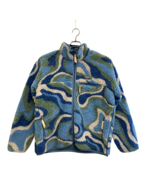 Patagonia（パタゴニア）Patagonia (パタゴニア) Natural Blend Retro Cardigan スカイブルー サイズ:XLの古着・服飾アイテム