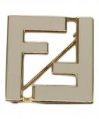 FENDIフェンディ）の古着「フォーエバーブローチ」｜ゴールド