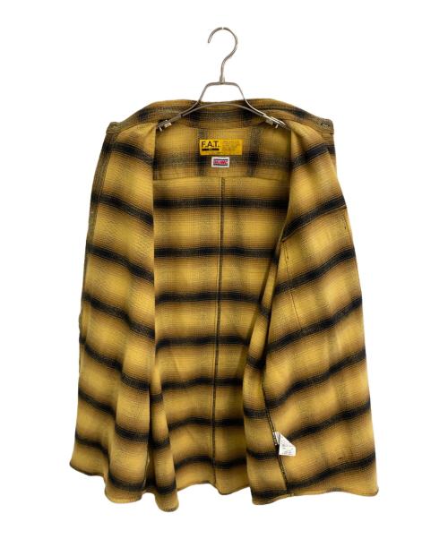 big mac（ビッグマック）BIG MAC (ビッグマック) チェックネルシャツ イエロー×ブラック サイズ:-の古着・服飾アイテム