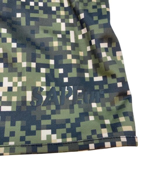 SAPEur（サプール）SAPEur (サプール) ハーフパンツ ブラック×オリーブ サイズ:SIZE XXL 未使用品の古着・服飾アイテム