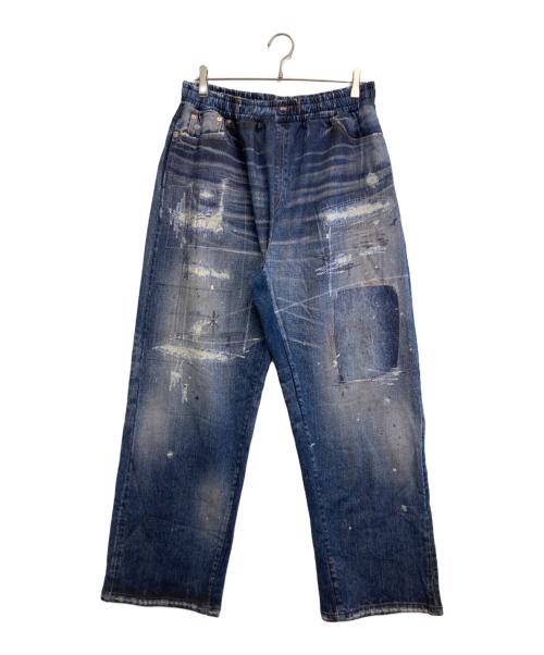 SAPEur（サプール）SAPEur (サプール) 5550XX SWEAT PANTS ブルー サイズ:L 未使用品の古着・服飾アイテム