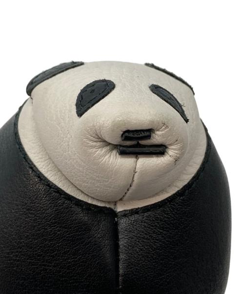 LOEWE（ロエベ）LOEWE (ロエベ) レザーアニマル コインパース ホワイト×ブラックの古着・服飾アイテム