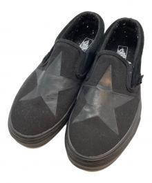 VANS×DAVID BOWIE（ヴァンズ×デビット ボウイ）の古着「スリッポン」｜ブラック