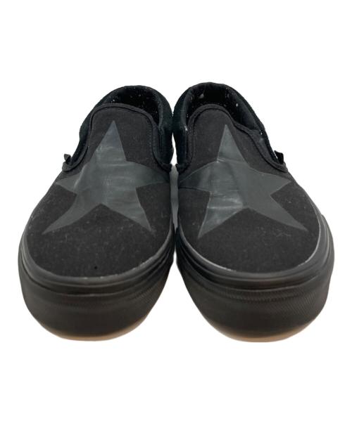 VANS（ヴァンズ）VANS (ヴァンズ) DAVID BOWIE (デビット ボウイ) スリッポン ブラック サイズ:26.5の古着・服飾アイテム