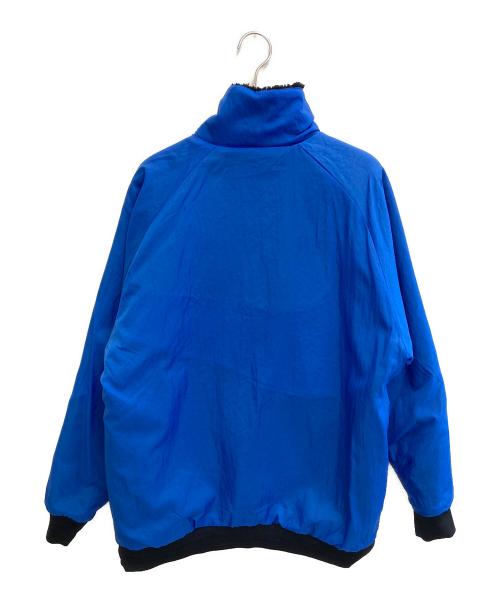 NIKE（ナイキ）NIKE (ナイキ) スウッシュ フルジップ ジャケット ブルー×ブラック サイズ:Lの古着・服飾アイテム