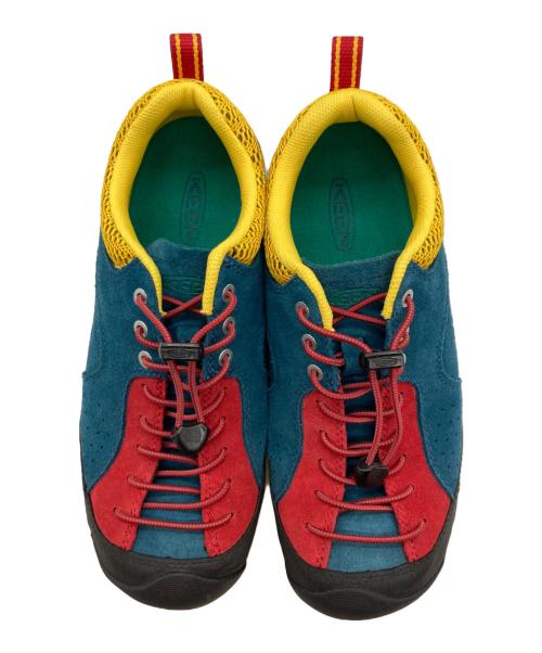 KEEN（キーン）KEEN (キーン) ジャスパーロックスエスピー レッド×ブルー サイズ:27.5の古着・服飾アイテム