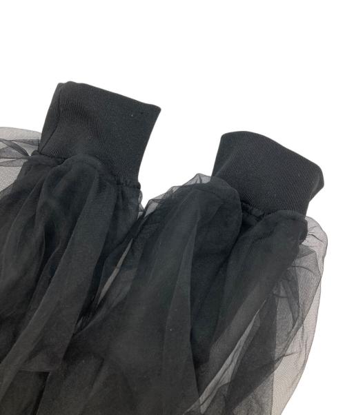 emmi（エミ）emmi (エミ) シアーボリュームブルゾン ブラック サイズ:freeの古着・服飾アイテム