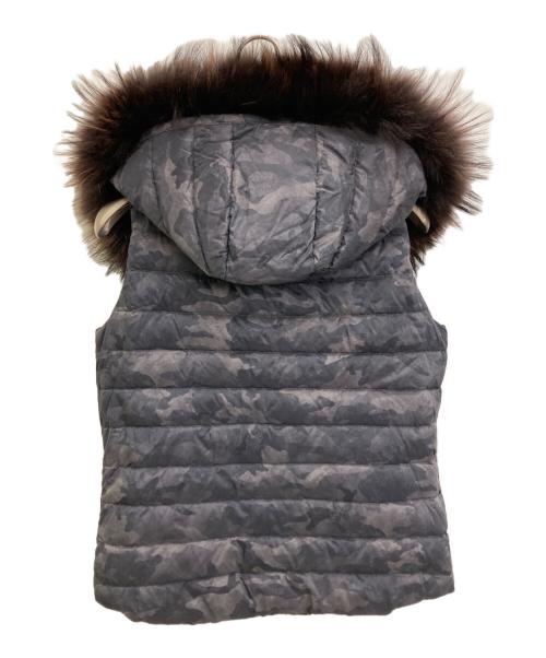 TATRAS（タトラス）TATRAS (タトラス) リバーシブル ファー付ダウン ベスト ブラック サイズ:SIZE 01の古着・服飾アイテム