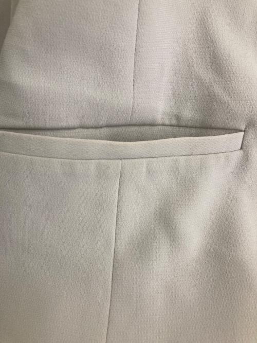 SOEJU（ソージュ）SOEJU (ソージュ) ノーカラージャケット アイボリー サイズ:Mの古着・服飾アイテム