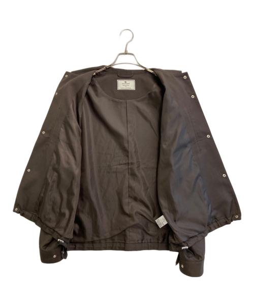 nano・universe（ナノ・ユニバース）nano・universe (ナノ・ユニバース) エアリーサキソニーコーチジャケット ブラウン サイズ:Lの古着・服飾アイテム