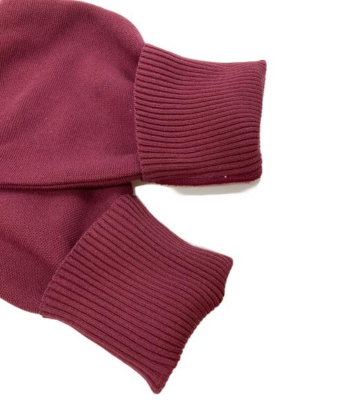 M'S GRACY（エムズグレイシー）M'S GRACY (エムズグレイシー) ダブルリボン Wジップ リボンカーディガン ボルドー サイズ:40の古着・服飾アイテム