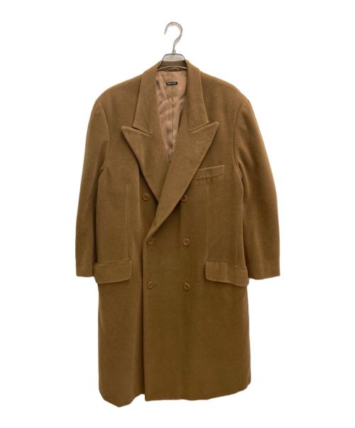 GIORGIO ARMANI（ジョルジョアルマーニ）GIORGIO ARMANI (ジョルジョアルマーニ) ウールチェスターコート ブラウン サイズ:52の古着・服飾アイテム
