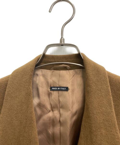 GIORGIO ARMANI（ジョルジョアルマーニ）GIORGIO ARMANI (ジョルジョアルマーニ) ウールチェスターコート ブラウン サイズ:52の古着・服飾アイテム