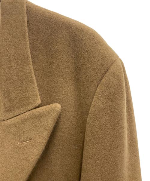 GIORGIO ARMANI（ジョルジョアルマーニ）GIORGIO ARMANI (ジョルジョアルマーニ) ウールチェスターコート ブラウン サイズ:52の古着・服飾アイテム