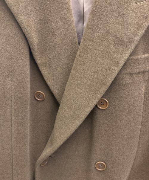 GIORGIO ARMANI（ジョルジョアルマーニ）GIORGIO ARMANI (ジョルジョアルマーニ) ウールチェスターコート ブラウン サイズ:52の古着・服飾アイテム