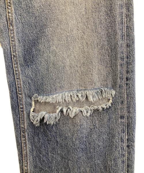 Lily Brown（リリーブラウン）Lily Brown (リリーブラウン) 25年モデル ステップウエストワイドデニムパンツ インディゴ サイズ:1の古着・服飾アイテム