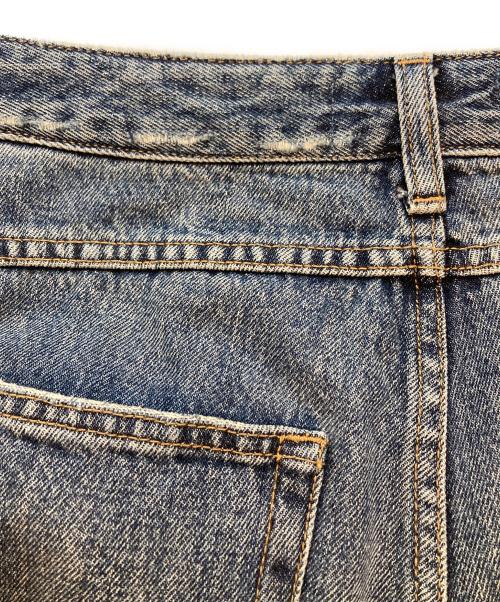 Lily Brown（リリーブラウン）Lily Brown (リリーブラウン) 25年モデル ステップウエストワイドデニムパンツ インディゴ サイズ:1の古着・服飾アイテム