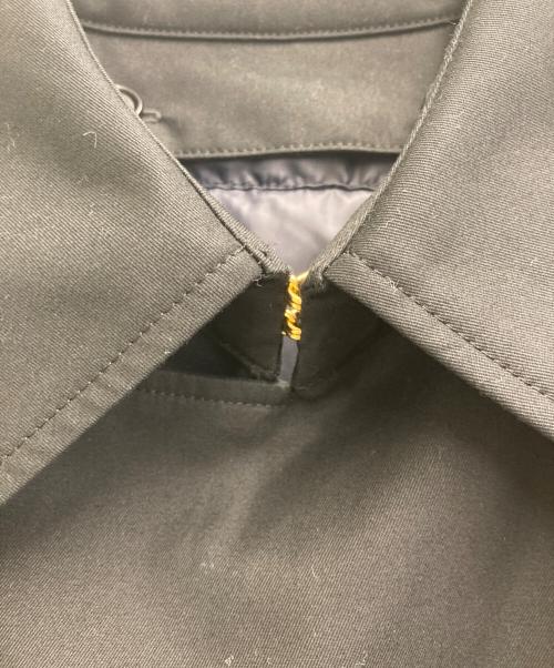 PAUL SMITH（ポールスミス）PAUL SMITH (ポールスミス) コットンギャバジン ダブルトレンチコート ブラック サイズ:Mの古着・服飾アイテム