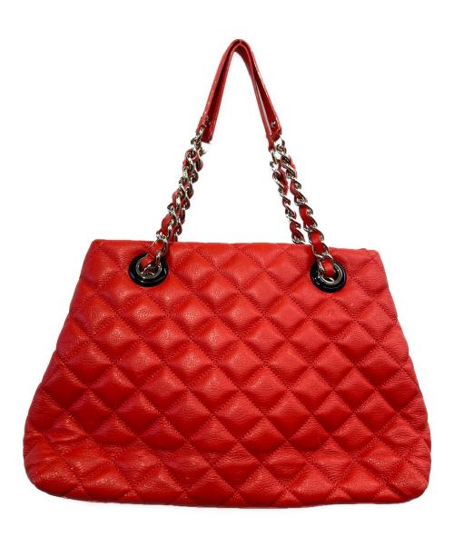 Kate Spade（ケイトスペード）Kate Spade (ケイトスペード) キルティングバッグ レッドの古着・服飾アイテム