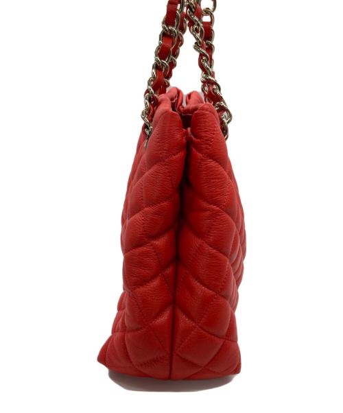 Kate Spade（ケイトスペード）Kate Spade (ケイトスペード) キルティングバッグ レッドの古着・服飾アイテム