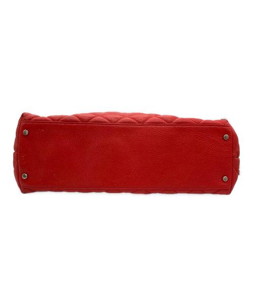 Kate Spade（ケイトスペード）Kate Spade (ケイトスペード) キルティングバッグ レッドの古着・服飾アイテム