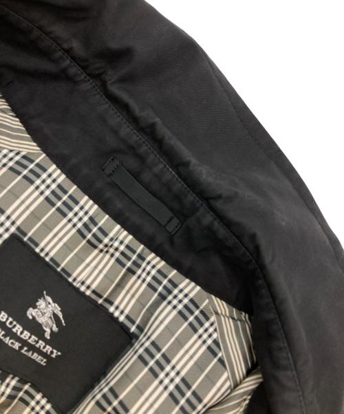 BURBERRY BLACK LABEL（バーバリーブラックレーベル）BURBERRY BLACK LABEL (バーバリーブラックレーベル) トレンチコート ブラック サイズ:Lの古着・服飾アイテム
