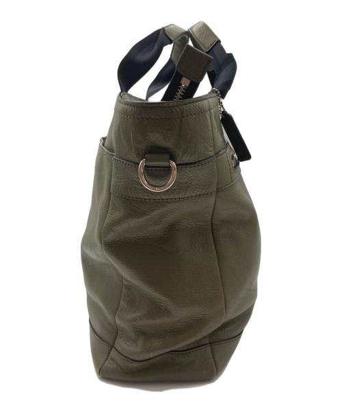 COACH（コーチ）COACH (コーチ) レザーバッグ グリーン サイズ:-の古着・服飾アイテム