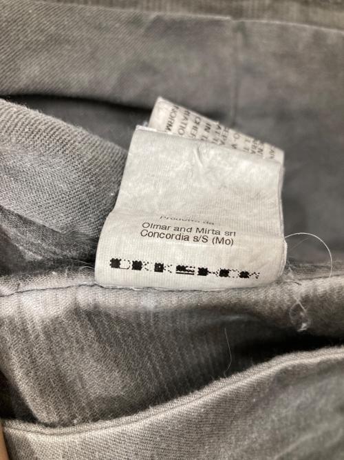 DRKSHDW（ダークシャドウ）DRKSHDW (ダークシャドウ) コーデュロイジャケット グレー サイズ:SIZE Sの古着・服飾アイテム