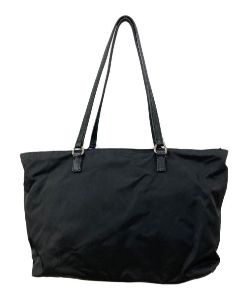 PRADA（プラダ）PRADA (プラダ) ナイロントートバッグ ブラックの古着・服飾アイテム
