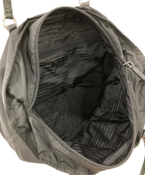 PRADA（プラダ）PRADA (プラダ) ナイロントートバッグ ブラックの古着・服飾アイテム