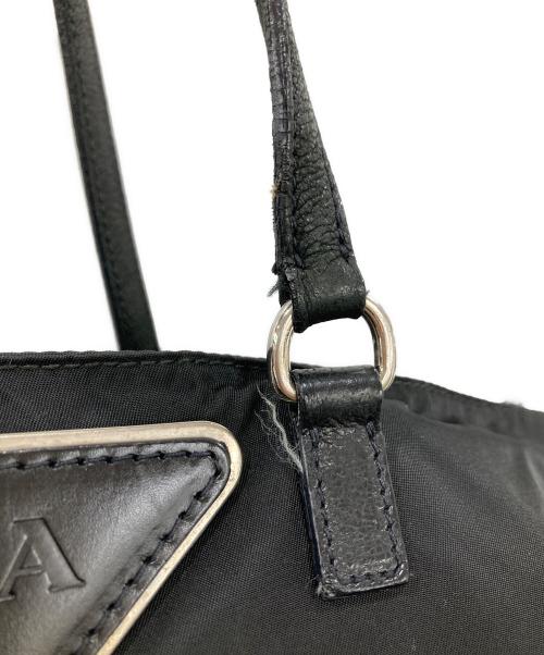 PRADA（プラダ）PRADA (プラダ) ナイロントートバッグ ブラックの古着・服飾アイテム