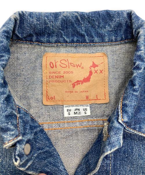 orSlow（オアスロウ）orSlow (オアスロウ) デニムジャケット インディゴ サイズ:SIZE Mの古着・服飾アイテム