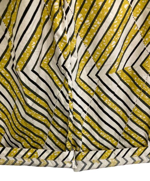 LE GLAZIK（ル グラジック）LE GLAZIK (ル グラジック) アフリカンバティックプリント イージー パンツ イエロー サイズ:36の古着・服飾アイテム